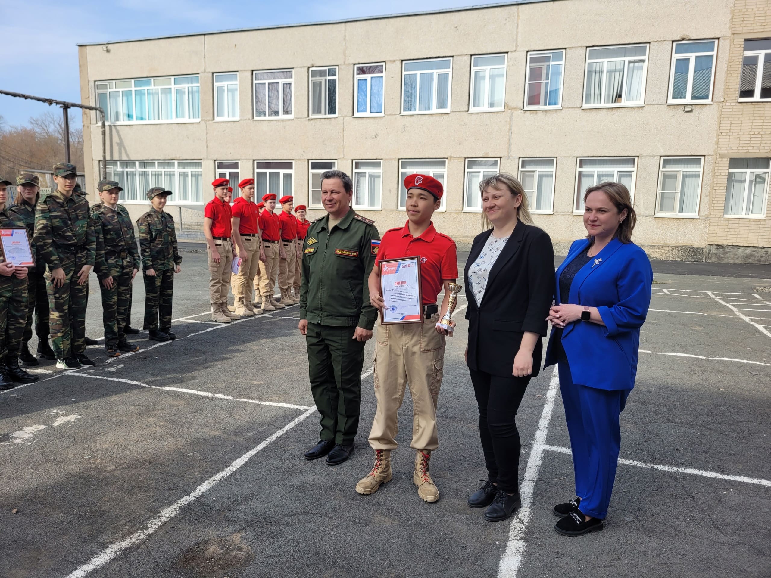 Муниципальные военно-спортивные соревнования «Зарница».