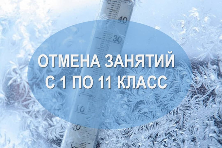 Отмена занятий.